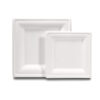 Rectangular Bagasse-Style Molded Fiber Plate Rectangular Bagasse-Style Molded Fiber Plate