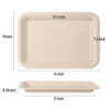 Rectangular Sugarcane Bagasse Tray for Foodservice