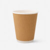 Ripple Wall Paper Coffee Cups with Lids for Takeaway Ripple Wall Paper Coffee Cups with Lids for Takeaway
