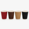 Ripple Wall Paper Coffee Cups with Lids for Takeaway Ripple Wall Paper Coffee Cups with Lids for Takeaway