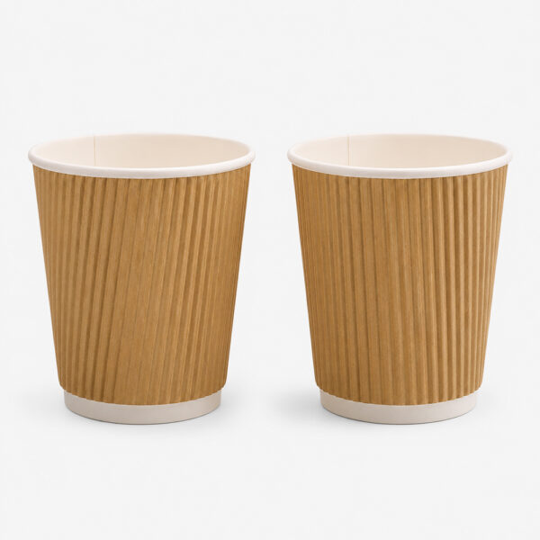 Ripple Wall Paper Coffee Cups with Lids for Takeaway Ripple Wall Paper Coffee Cups with Lids for Takeaway