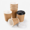 Ripple Wall Paper Coffee Cups with Lids for Takeaway Ripple Wall Paper Coffee Cups with Lids for Takeaway
