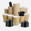 Ripple Wall Paper Cups for Coffee Beverage Supply Ripple Wall Paper Cups for Coffee Beverage Supply