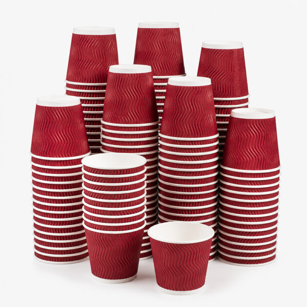 Ripple Wall Paper Cups for Coffee Beverage Supply Ripple Wall Paper Cups for Coffee Beverage Supply