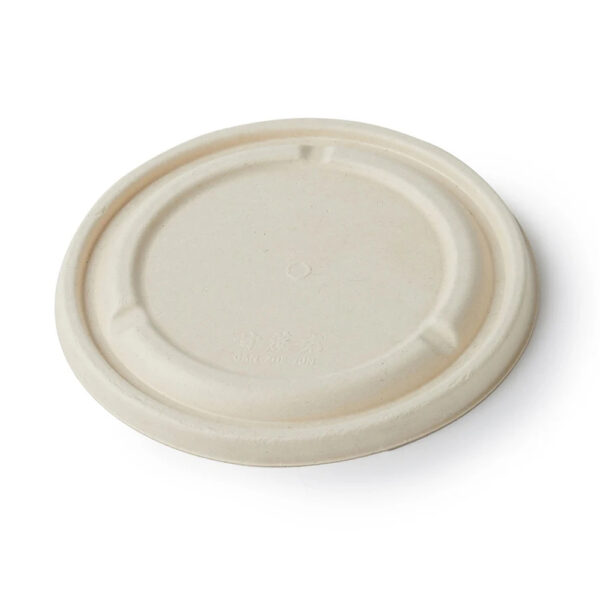 Round Bagasse Bowl with Lid for Deli Meals