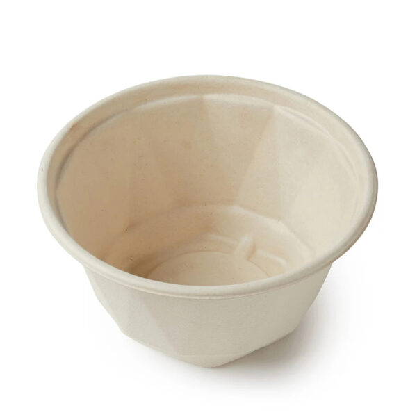 Round Bagasse Bowl with Lid for Deli Meals