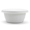 Round Molded Fiber Food Container with Takeout Lid