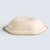 Square Bagasse Bowl with Clear Lid for Salad Meals