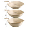 Square Bagasse Bowl with Clear Lid for Salad Meals