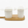 White Paper Noodle Box with Folded Lid