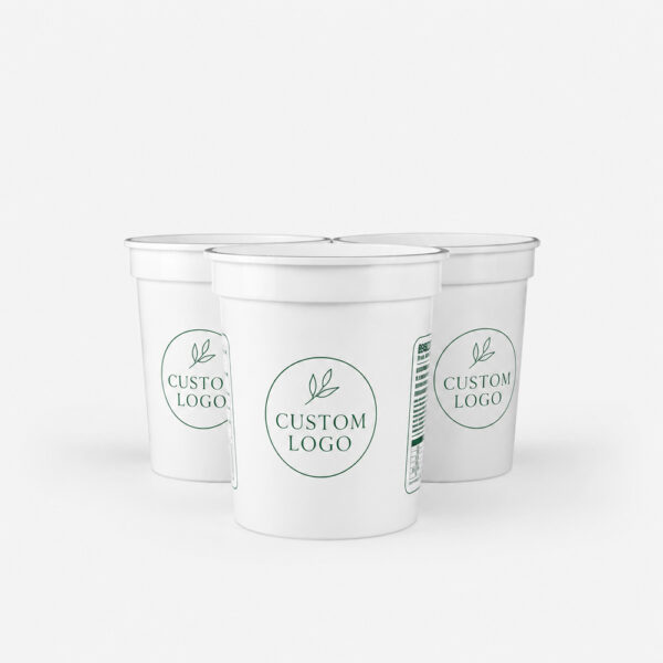 32oz Square PP Ice Cream Cup with Snap-On Lid 32oz Square PP Ice Cream Cup with Snap-On Lid