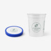 32oz Square PP Ice Cream Cup with Snap-On Lid 32oz Square PP Ice Cream Cup with Snap-On Lid