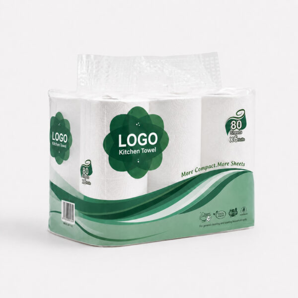 6-Roll Kitchen Paper Towels for Wholesale Supply 6-Roll Kitchen Paper Towels for Wholesale Supply