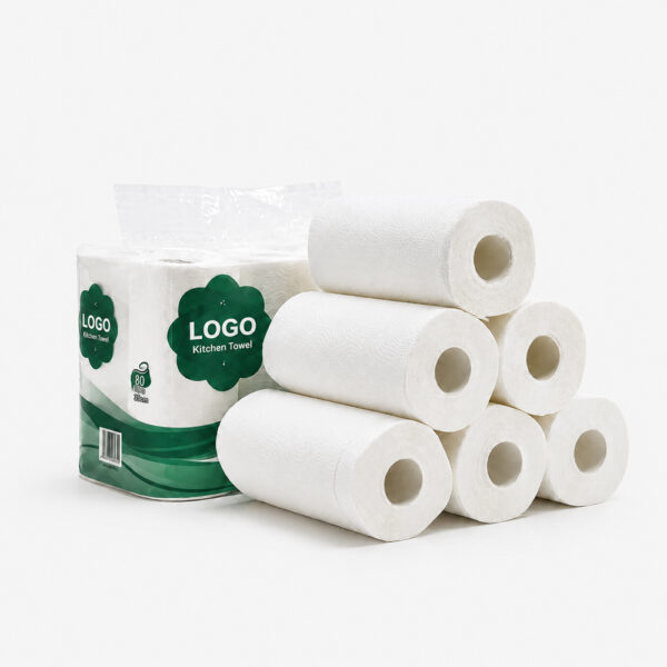 6-Roll Kitchen Paper Towels for Wholesale Supply 6-Roll Kitchen Paper Towels for Wholesale Supply