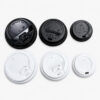 Assorted Sip-Through Cup Lids for Hot Drink Service