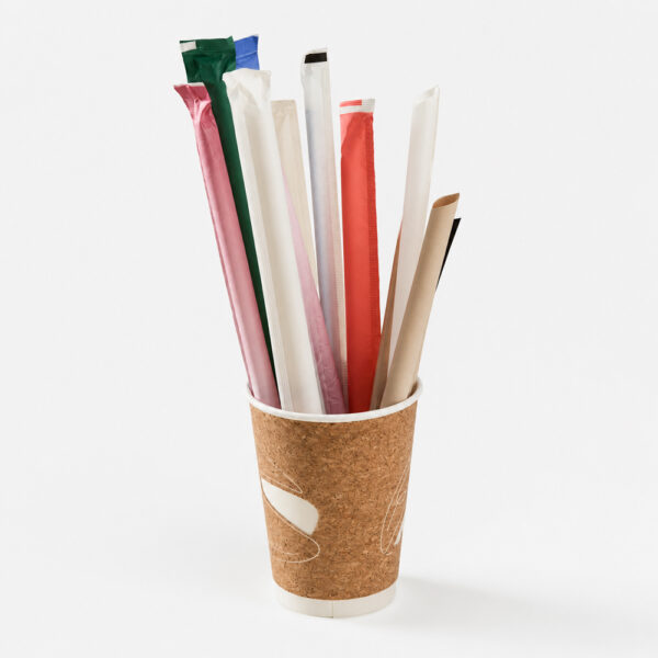 Assorted Wrapped Plastic Straws for Beverage Service Assorted Wrapped Plastic Straws for Beverage Service