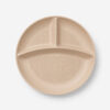 Bamboo Fiber Divided Plate for Portioned Meal Service