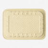 Bamboo Fiber Rectangular Tray for Fresh Food Packaging Bamboo Fiber Rectangular Tray for Fresh Food Packaging
