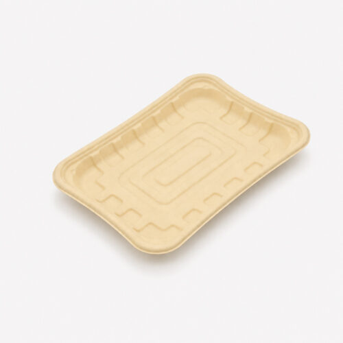 Bamboo Fiber Tray for Fresh Meat and Produce Display