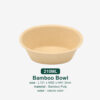 Bamboo Pulp Bowl for Salad and Snack Serving Bamboo Pulp Bowl for Salad and Snack Serving