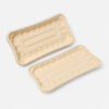 Bamboo Pulp Fresh Food Tray for Supermarket Produce