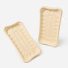 Bamboo Pulp Fresh Food Tray for Supermarket Produce