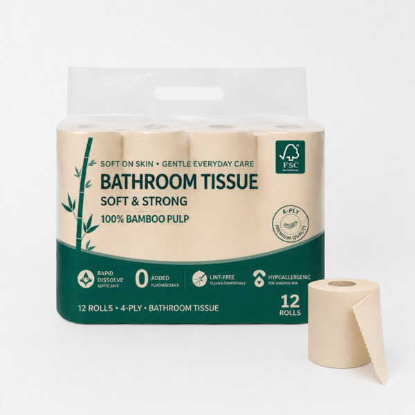 Bamboo Pulp Toilet Tissue Rolls for Wholesale Supply Bamboo Pulp Toilet Tissue Rolls for Wholesale Supply