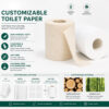 Bamboo Pulp Toilet Tissue Rolls for Wholesale Supply Bamboo Pulp Toilet Tissue Rolls for Wholesale Supply