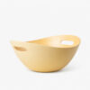Bamboo Serving Bowl with Curved Rim and Side Handles Bamboo Serving Bowl with Curved Rim and Side Handles