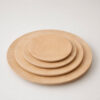 Bamboo-Style Disposable Plates for Event Catering