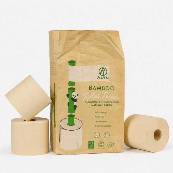 Bamboo Toilet Paper Rolls for Wholesale Supply