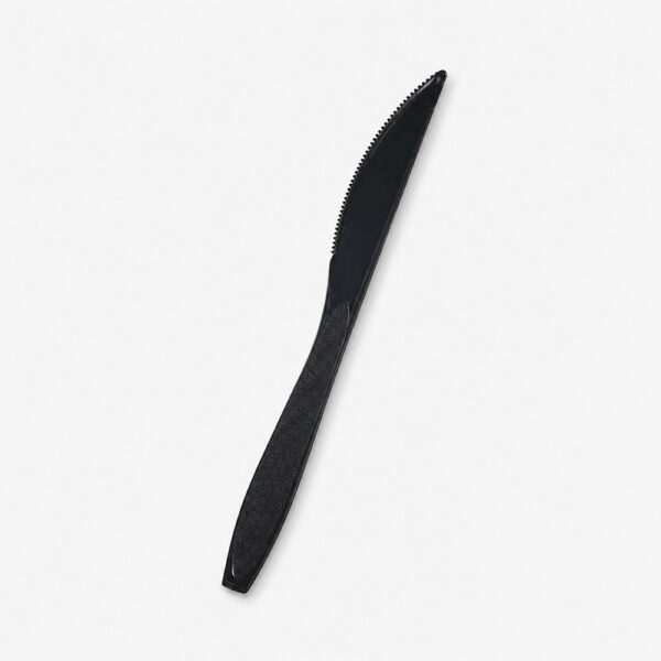 Black Disposable Plastic Knife for Foodservice Black Disposable Plastic Knife for Foodservice