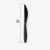 Black Disposable Plastic Knife for Foodservice Black Disposable Plastic Knife for Foodservice
