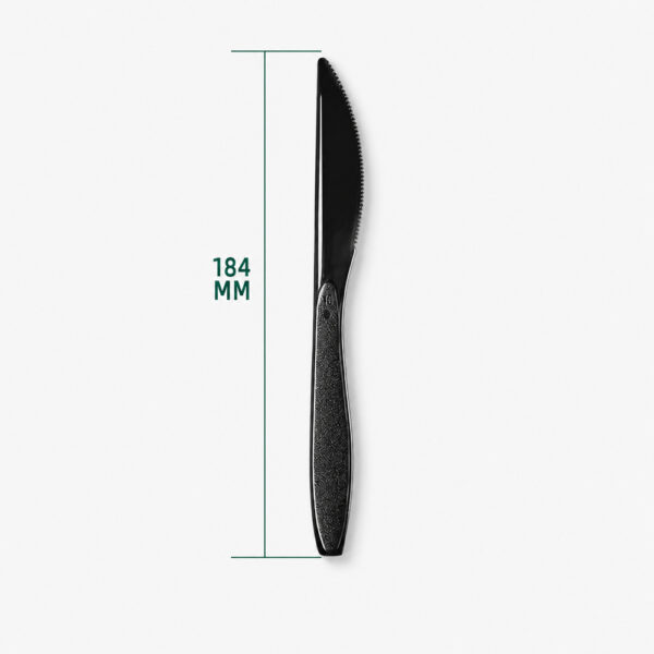 Black Disposable Plastic Knife for Foodservice Black Disposable Plastic Knife for Foodservice