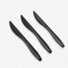 Black Disposable Plastic Knife for Foodservice Black Disposable Plastic Knife for Foodservice