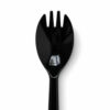 Black Disposable Spork for Foodservice Meals