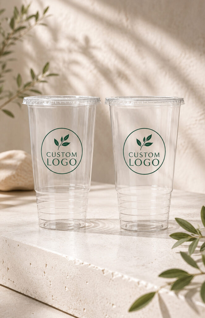Bulk PP cups for bubble tea shop suppliers
