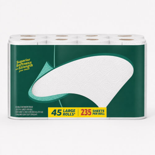 Bulk Toilet Paper Rolls in Large Multi-Pack