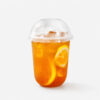 Clear Cold Drink Cup with Flat, Sip and Dome Lids