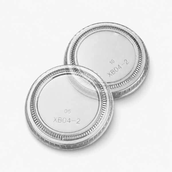 Clear Cup Lids in Flat and Dome Styles