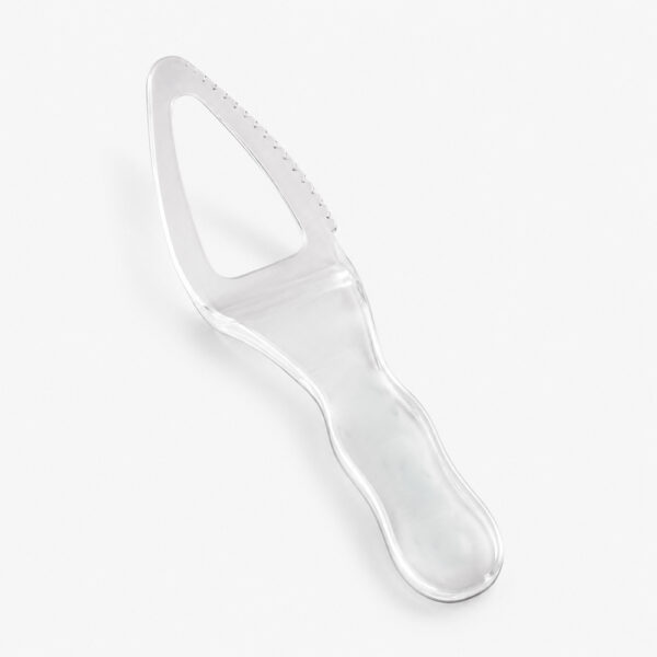 Clear Disposable Cake Knife for Bakery Service Clear Disposable Cake Knife for Bakery Service