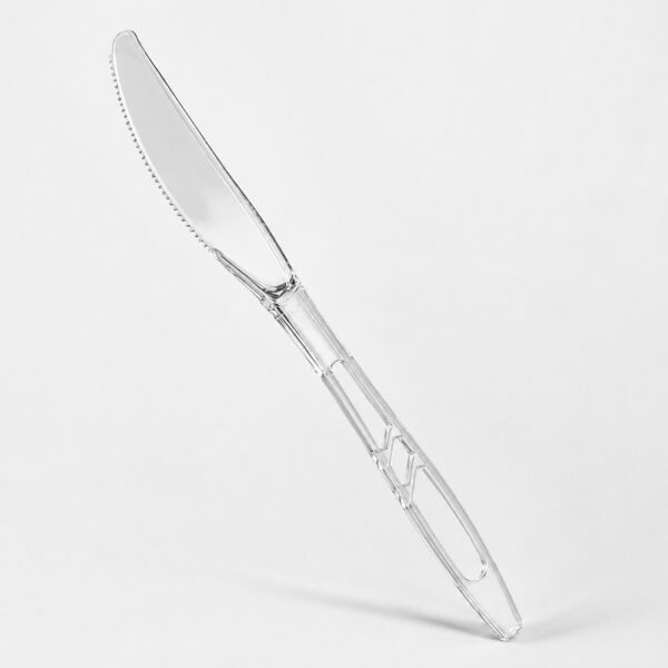 Clear Disposable Cutlery Set for Catering Service Clear Disposable Cutlery Set for Catering Service
