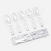 Clear Disposable Spoons for Dessert Service