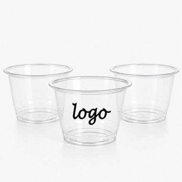 Clear Ice Cream Dessert Cup with Fitted Lid Clear Ice Cream Dessert Cup with Fitted Lid
