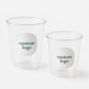 Clear Iced Coffee Cup for Café Takeaway
