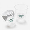 Clear Iced Coffee Cup for Café Takeaway