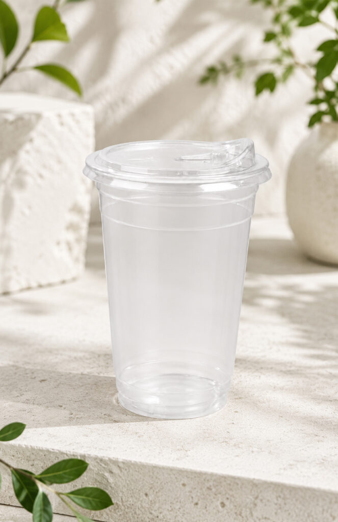 Clear PET drink cups for importers and wholesale buyers