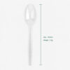 Clear PS Disposable Teaspoon for Foodservice Clear PS Disposable Teaspoon for Foodservice