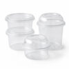 Clear PlastClear Plastic Dessert Cup with Dome Lidic Dessert Cup with Dome Lid 04 Clear Plastic Dessert Cup with Dome Lid