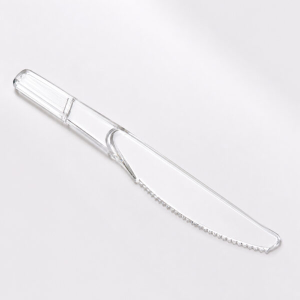 Clear Plastic Disposable Knives for Catering Supply